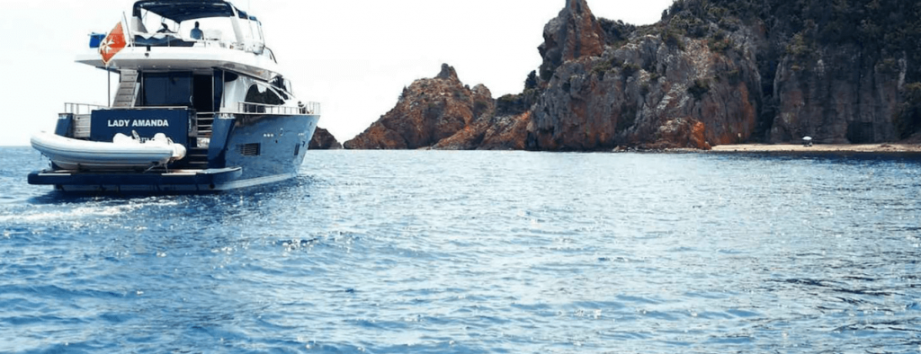 yacht charter sardinia coast