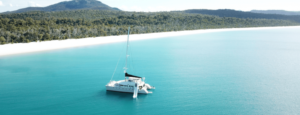 yacht charter australia island